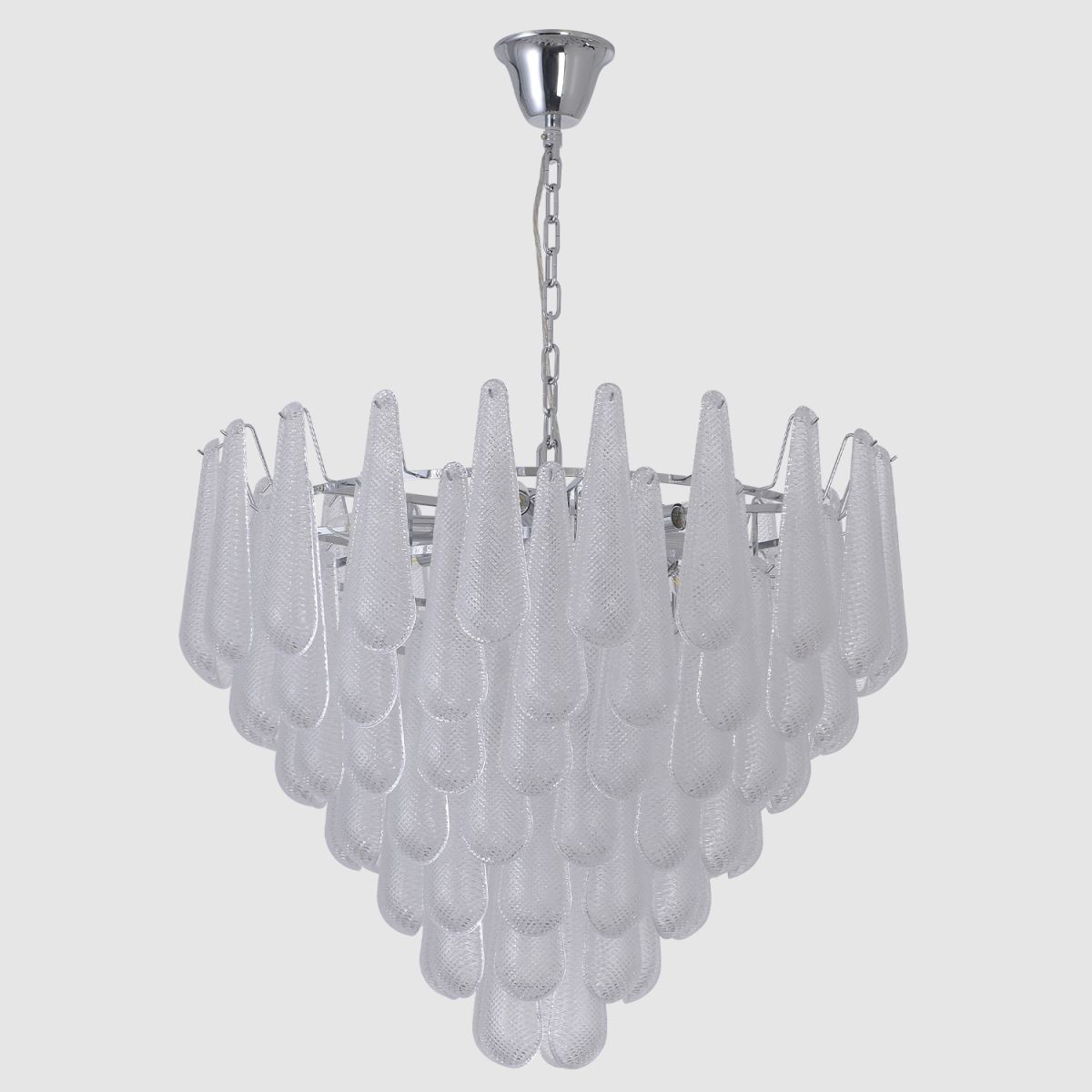 Подвесная люстра Crystal Lux FONTAIN SP18 CHROME в Санкт-Петербурге