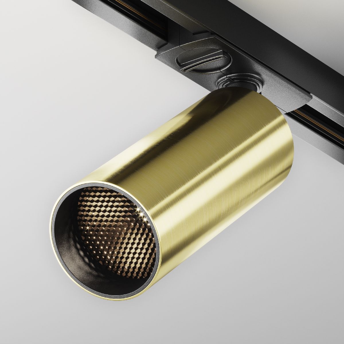 Трековый однофазный светильник Maytoni Focus Led TR021-1-12W4K-W-BBS в Санкт-Петербурге