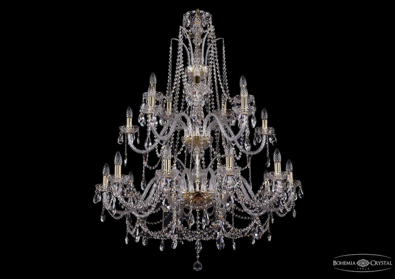 Подвесная люстра Bohemia Ivele 1411/10+5+5/360/2d/G в Санкт-Петербурге