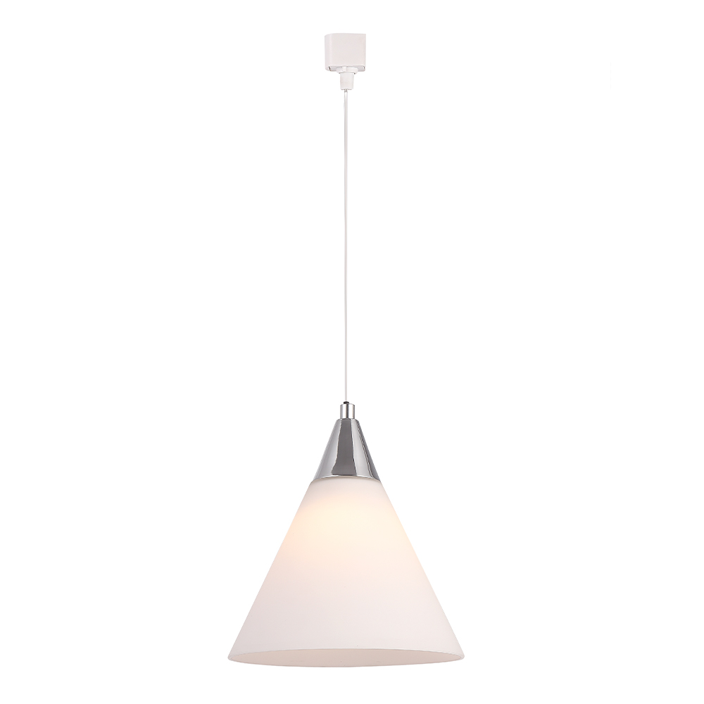 Трековый однофазный светильник Crystal Lux CLT 0.31 016 WH-CR в Санкт-Петербурге