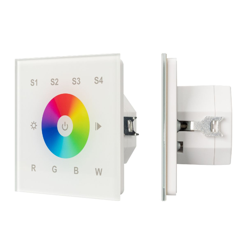 Сенсорная панель Arlight DALI-901-11-4G-RGBW-DT8-IN White BUS/230V 037202 в Санкт-Петербурге