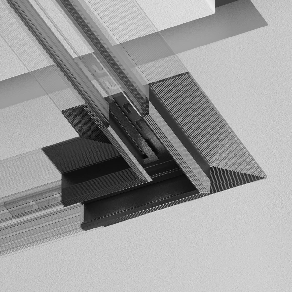 Угол-соединитель 45 Exility X встраиваемый под ГКЛ 12,5мм Maytoni TRA239CLS-42.12B в #REGION_NAME_DECLINE_PP#