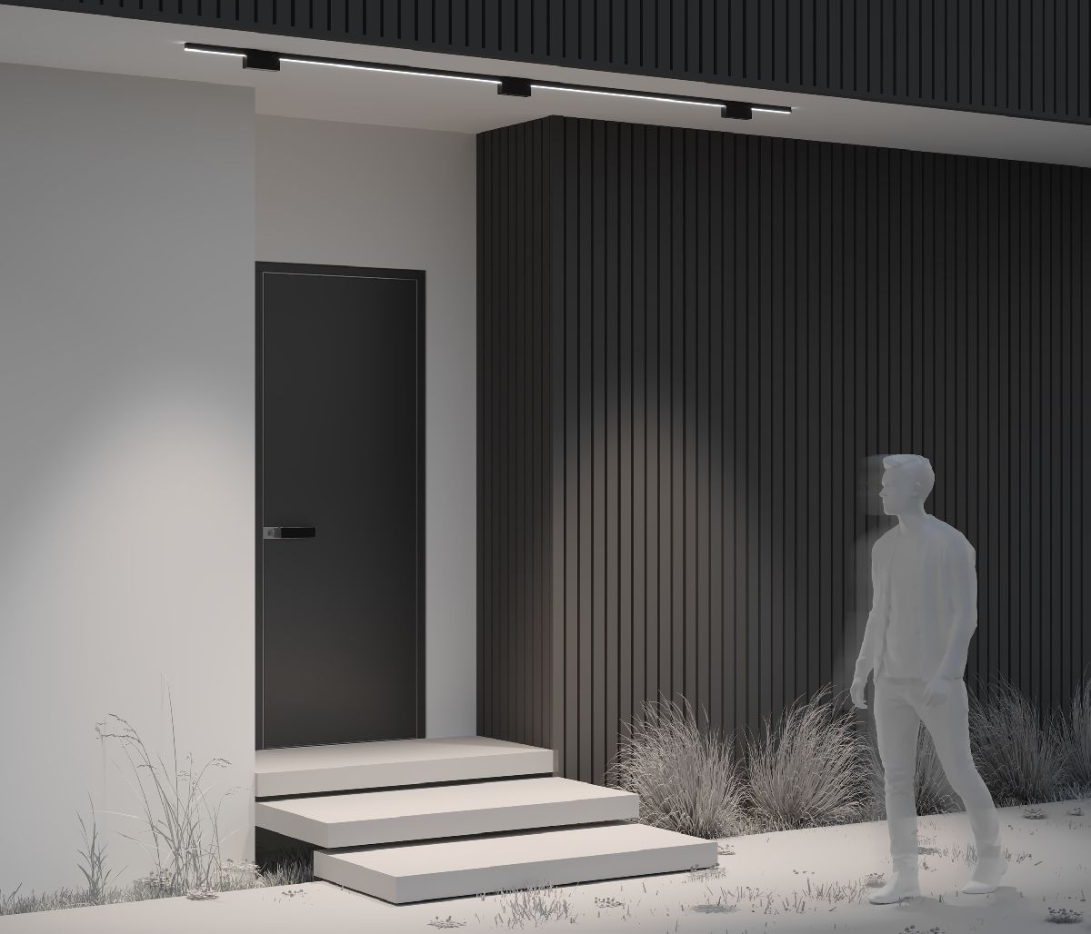 Уличный трековый светильник Maytoni Points O-TR01-2-S-10WB3K в Санкт-Петербурге