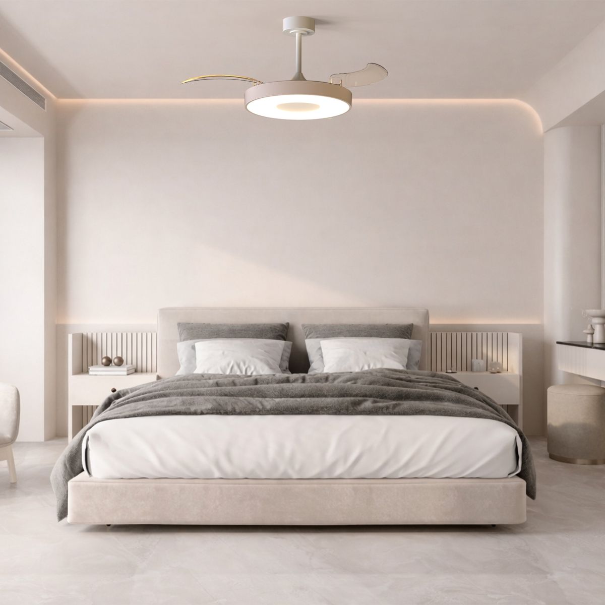 Люстра-вентилятор Mantra Coin Fan 9640 в #REGION_NAME_DECLINE_PP#