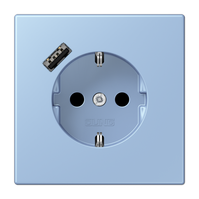 Розетка 2K+З USB Typ A Jung LC1520-18A207 в Санкт-Петербурге