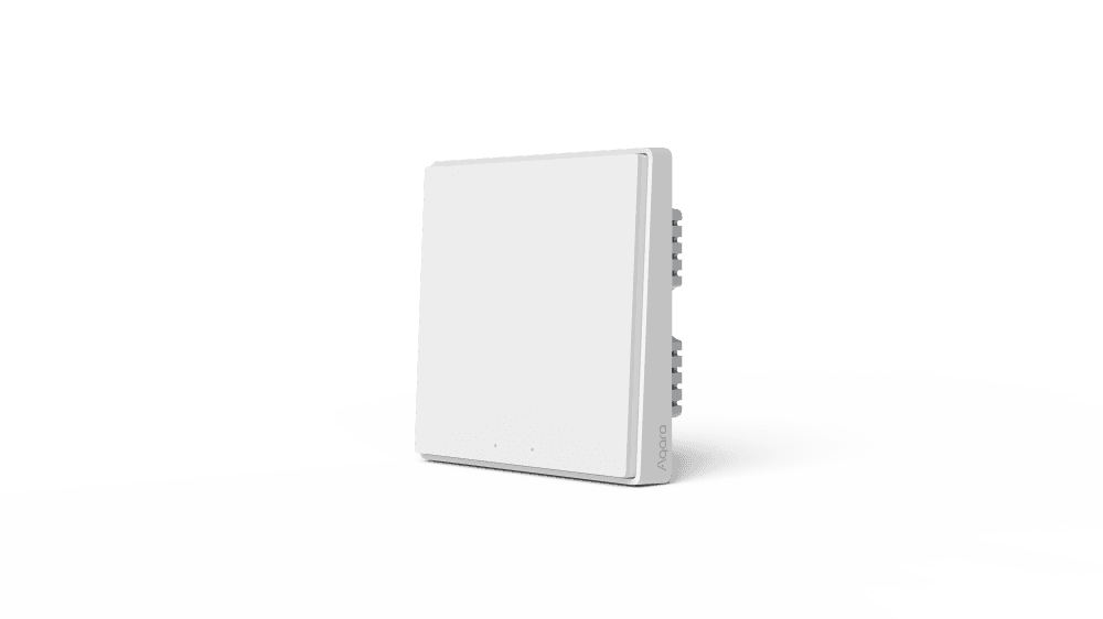 Выключатель настенный (одна клавиша) Aqara Wall Switch (No Neutral, Single Rocker) QBKG04LM в Санкт-Петербурге