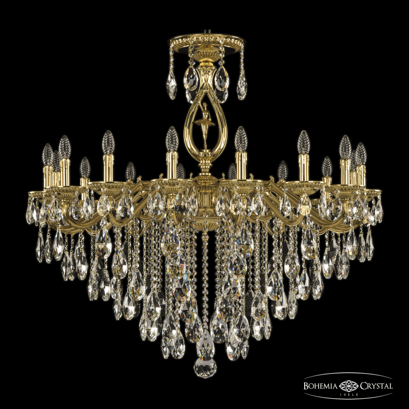 Подвесная люстра Bohemia Ivele Crystal 75402/16/360 B G FD2B в Санкт-Петербурге