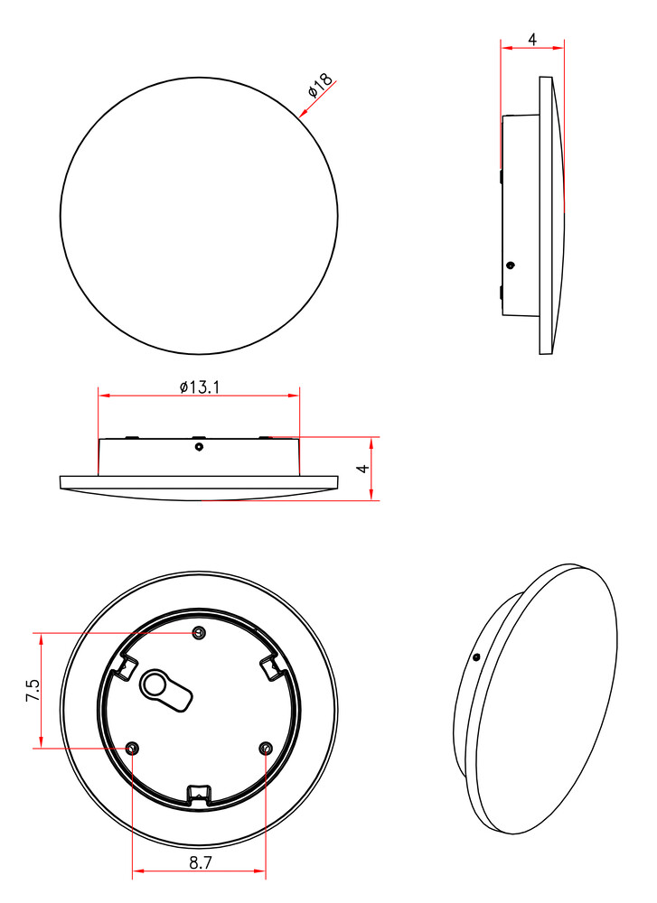 Уличный настенный светильник Arte Lamp Nimbo A1510AL-1WH в Санкт-Петербурге