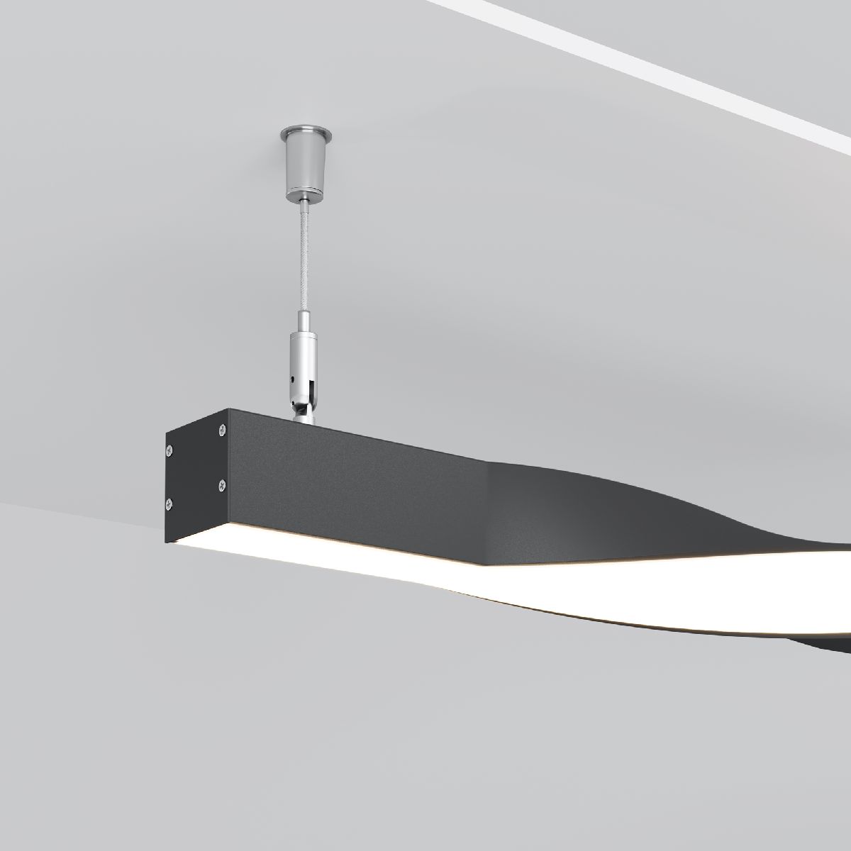 Радиусный профиль Maytoni Led strip ALM-3535R-B-TL-90°-0.4M в Санкт-Петербурге