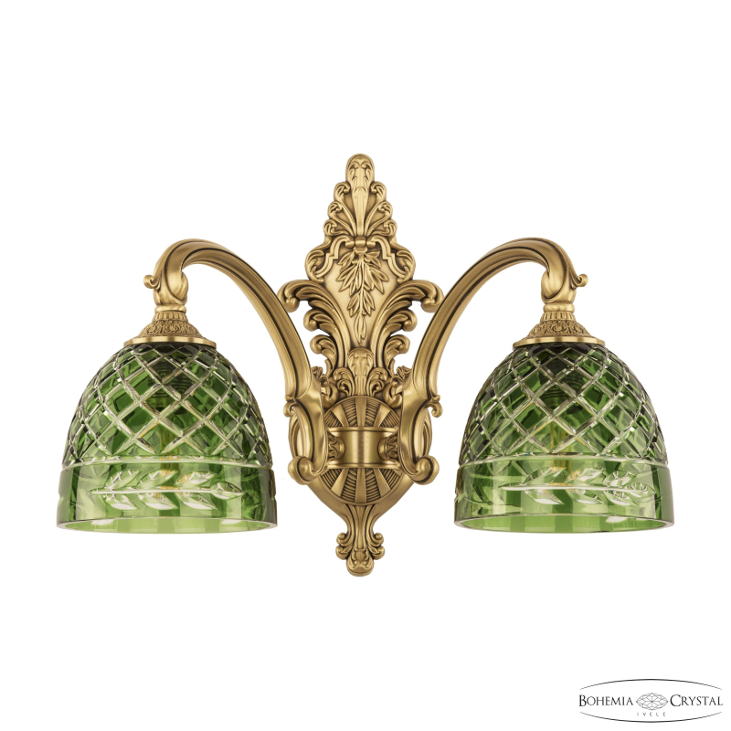 Бра Bohemia Ivele Crystal Verona 7209B15/2/175 FP P1 D Clear-Green/H-1J в Санкт-Петербурге