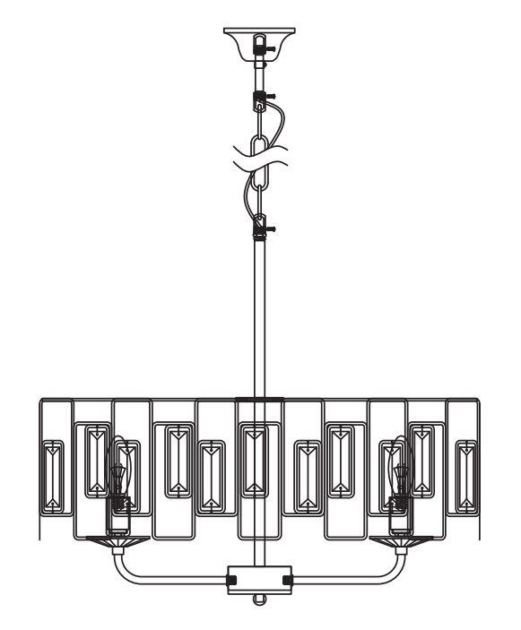 Подвесная люстра Rivoli Waltraud 1028-206 Б0052465 в Санкт-Петербурге