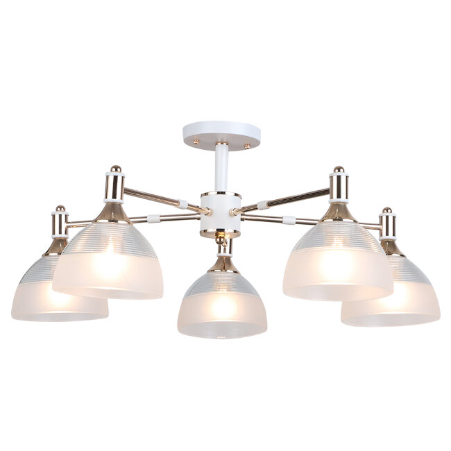 Люстра на штанге Wedo Light Alana WD3616/5C-WT-FGD-WT в Санкт-Петербурге