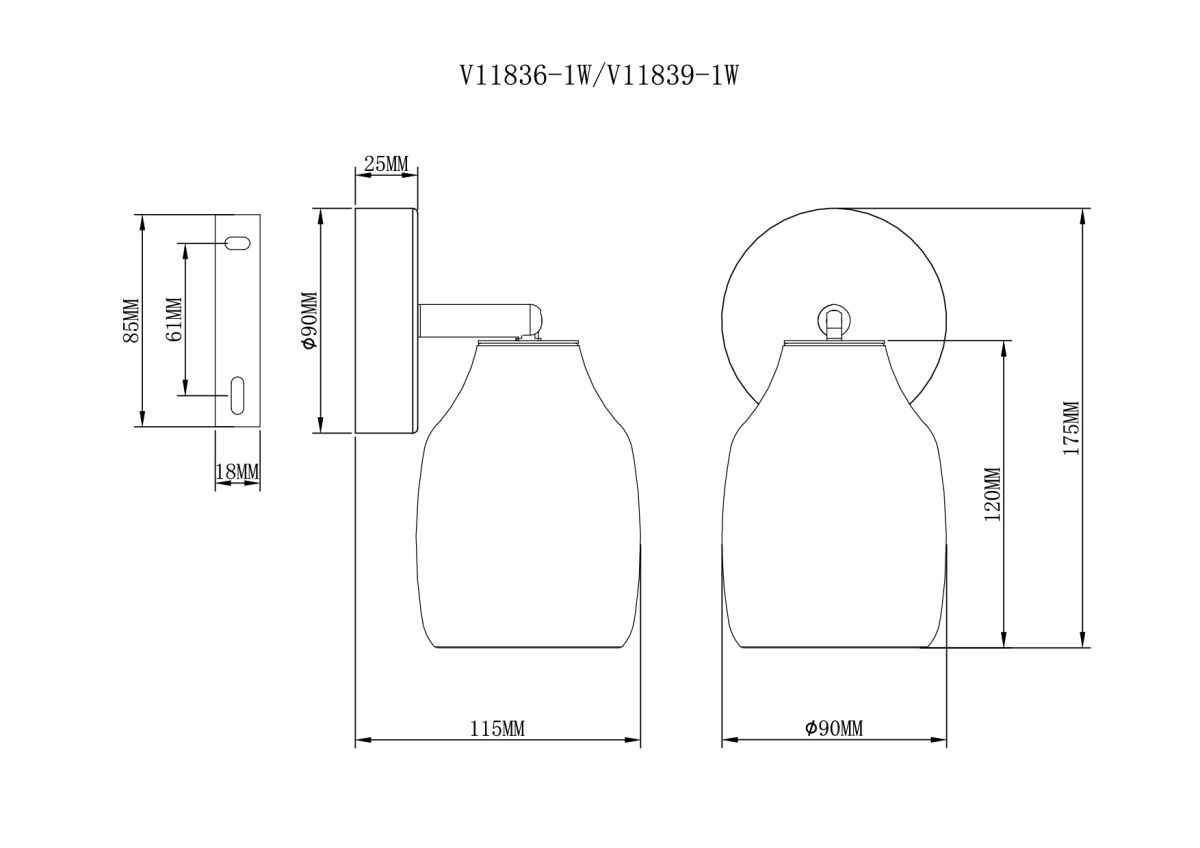 Спот Moderli Adalina V11839-1W в #REGION_NAME_DECLINE_PP#