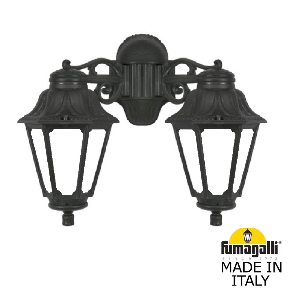 Уличный настенный светильник Fumagalli PORPORA/ANNA E22.141.000.AYE27DN в Санкт-Петербурге