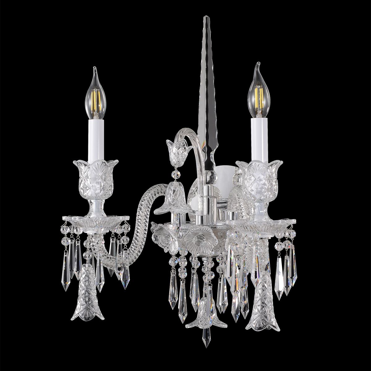 Бра Crystal Lux VERSAILLES AP2 CHROME в Санкт-Петербурге