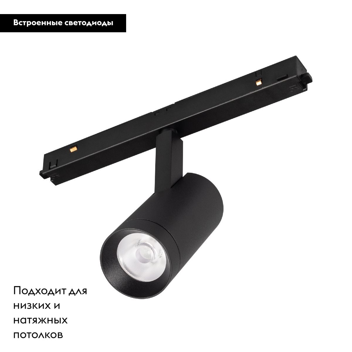 Трековый магнитный светильник Arlight MAG-ORIENT-SPOT-R45-12W Day4000-MIX (BK, 24 deg, 48V, DALI) 036742 в Санкт-Петербурге