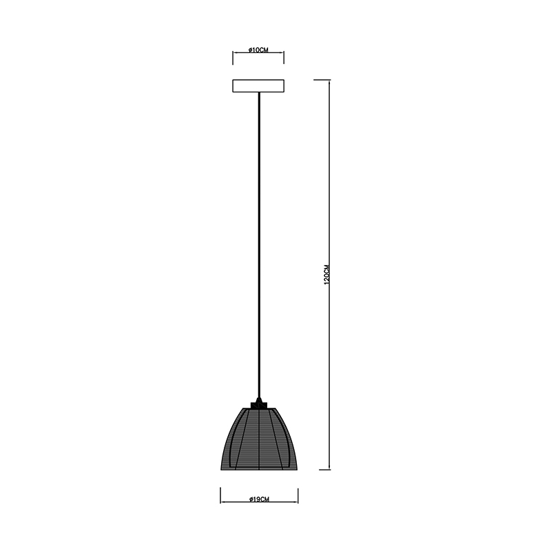 Подвесной светильник Zumaline PICO MD9023-1S(BLACK) в Санкт-Петербурге