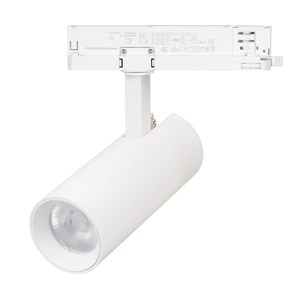 Трековый трехфазный светильник Arlight LGD-GERA-4TR-R74-20W Day4000 (WH, 24 deg, 230V, TRIAC) (IP20 Металл) 058870 в Санкт-Петербурге