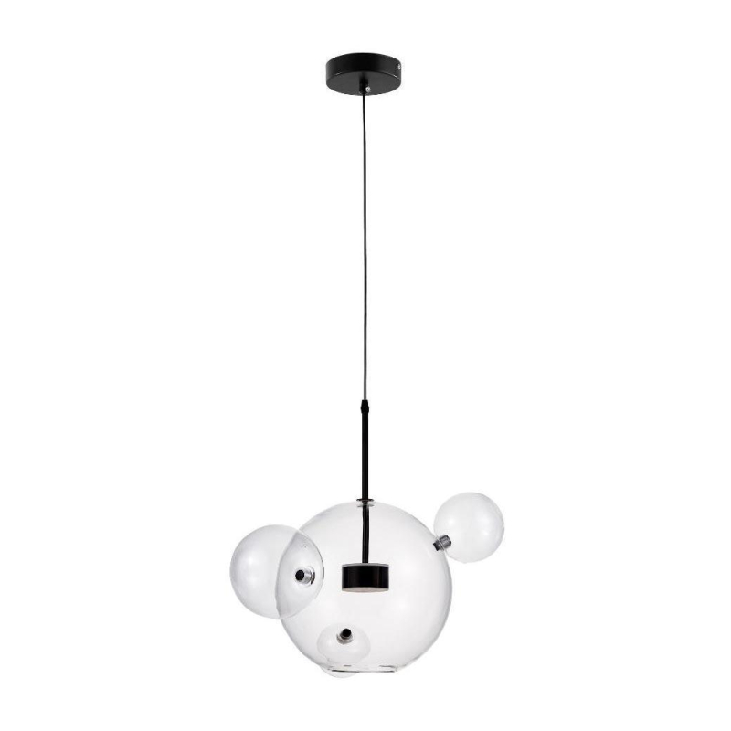 Подвесной светодиодный светильник Lumina Deco Neroni LDP 6016-3+1 BK в Санкт-Петербурге