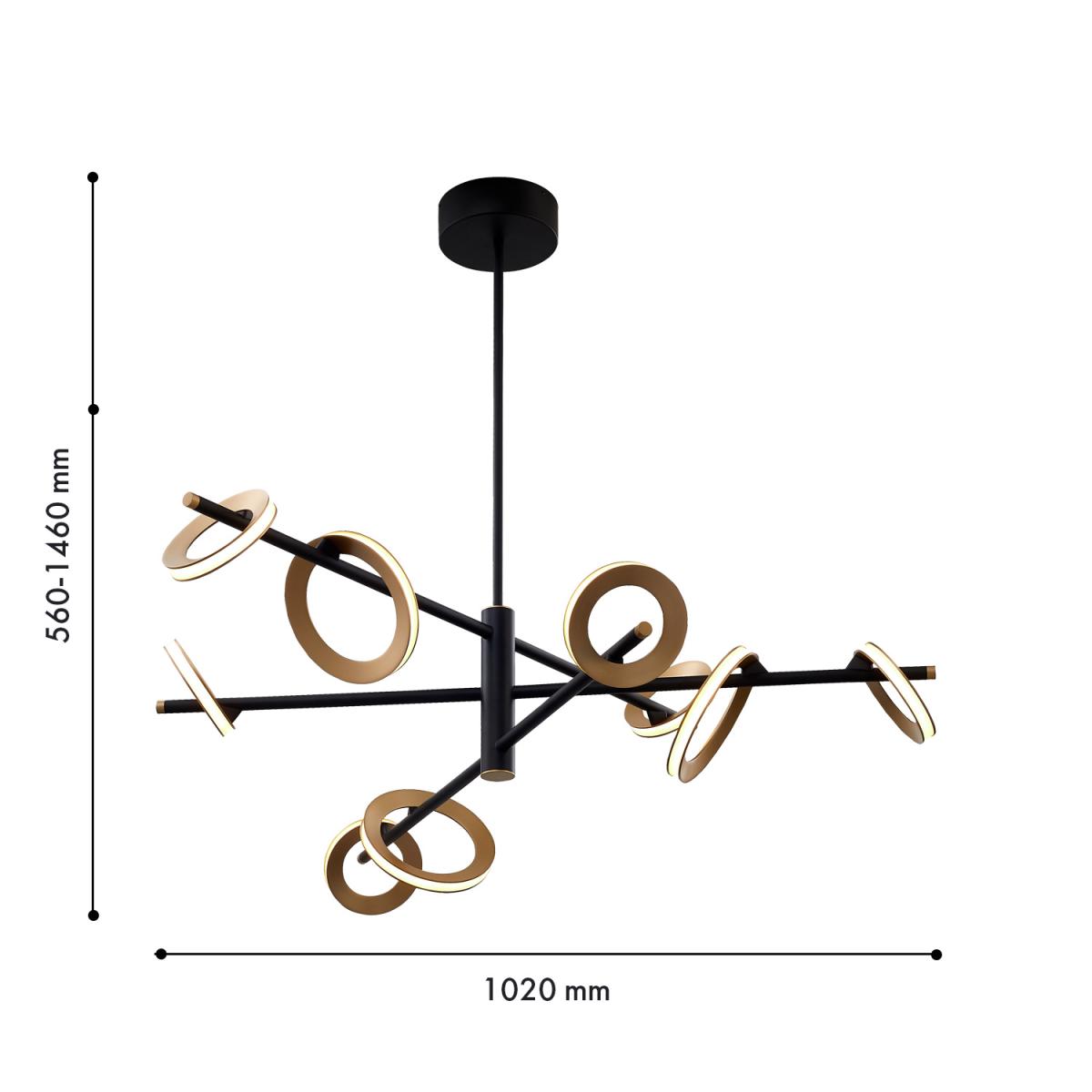 Люстра на штанге Favourite Jongleur 4322-9P в Санкт-Петербурге