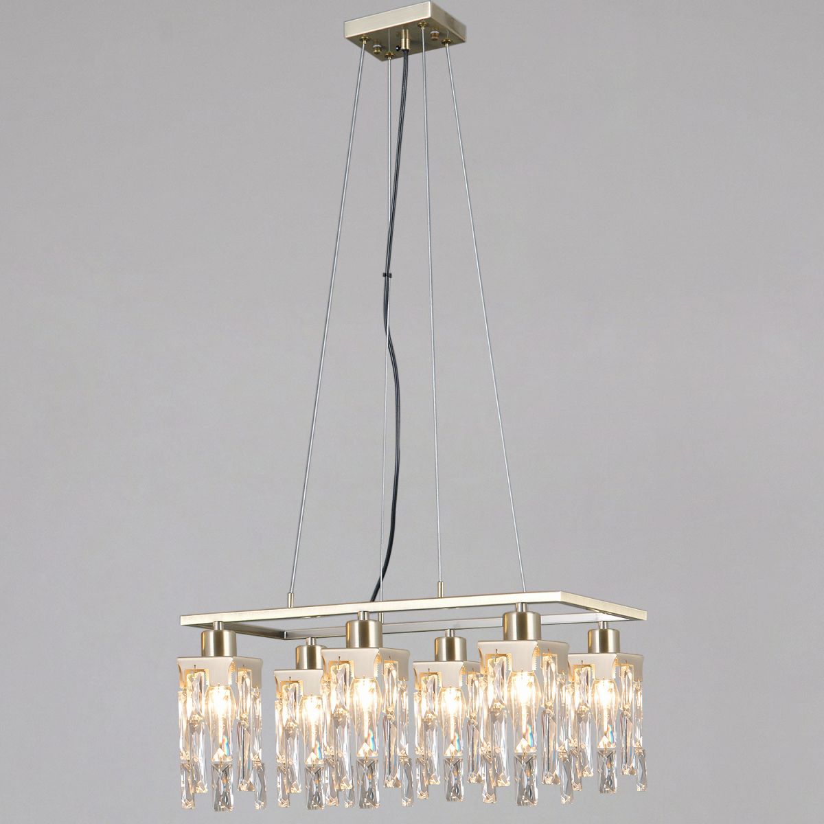 Подвесная люстра Illumico IL3601-6PSQ-26 AB DS в Санкт-Петербурге