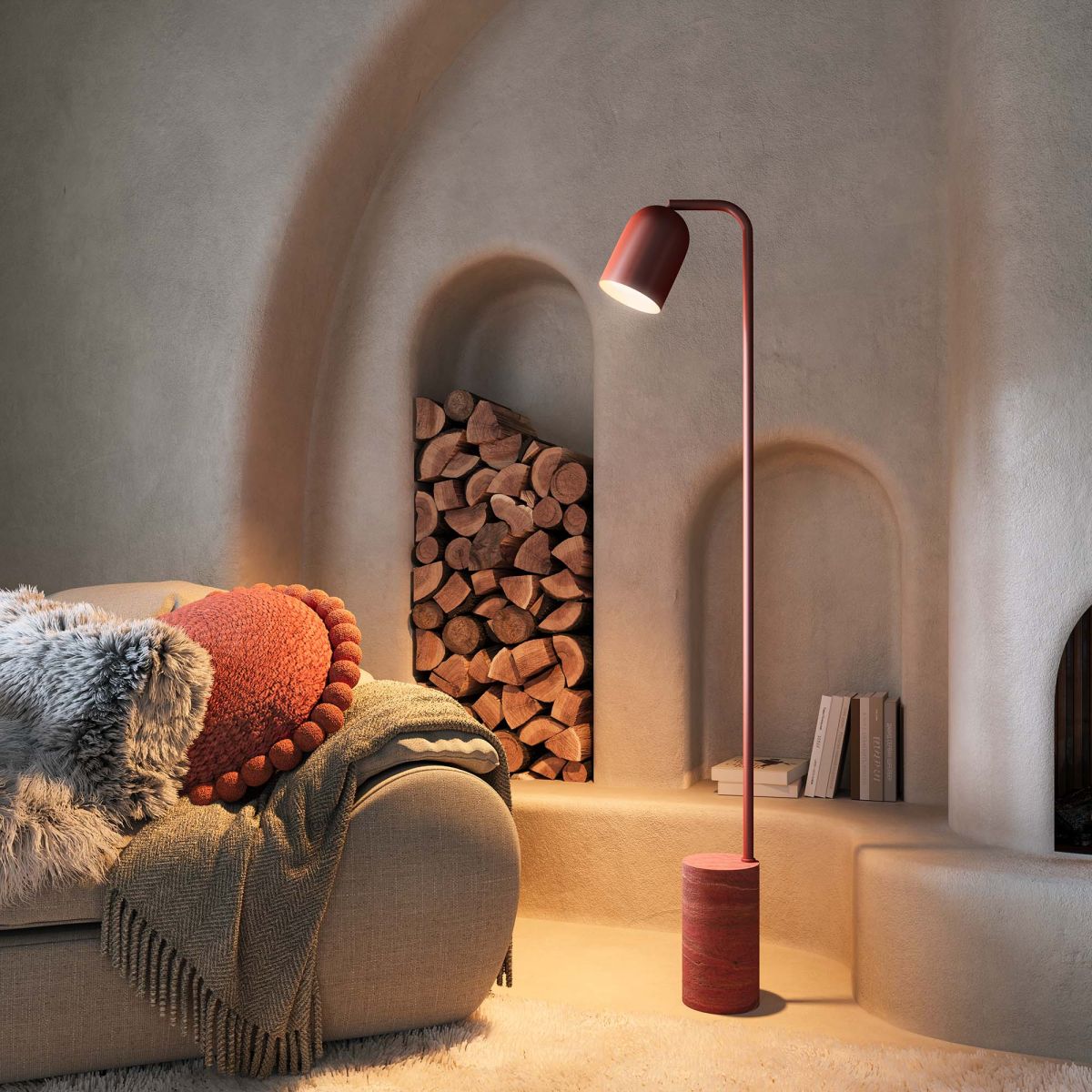 Торшер Arlight SP-MASON-FLOOR-R143-6W Warm3200-MIX (RD, 120 deg, 230V) (IP20, Травертин) 060772 в #REGION_NAME_DECLINE_PP#