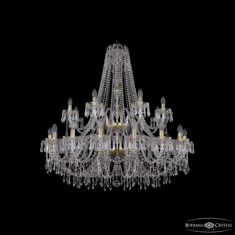 Подвесная люстра Bohemia Ivele Crystal 1403/20+10/400/2d G в Санкт-Петербурге
