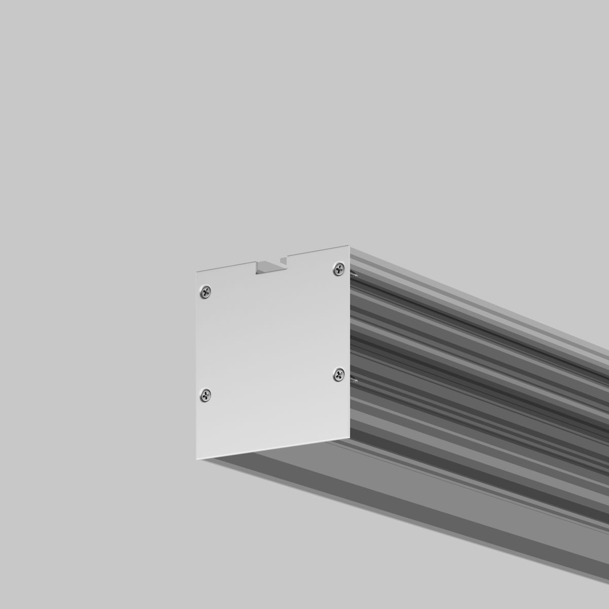 Комплект заглушек для профиля 50×50 2шт Maytoni Led Strip ALM-5050-S-EC 642046 в Санкт-Петербурге