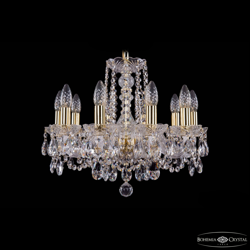 Подвесная люстра Bohemia Ivele Crystal 1402/10/160 G в Санкт-Петербурге