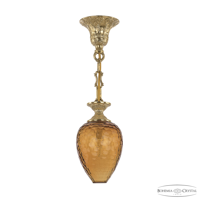 Подвесной светильник Bohemia Ivele Crystal 7003P/12 G Amber/H-1C в Санкт-Петербурге