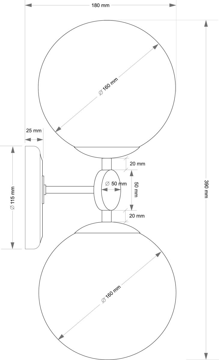 Бра Kutek Dimaro DIM-K-2(P) в #REGION_NAME_DECLINE_PP#