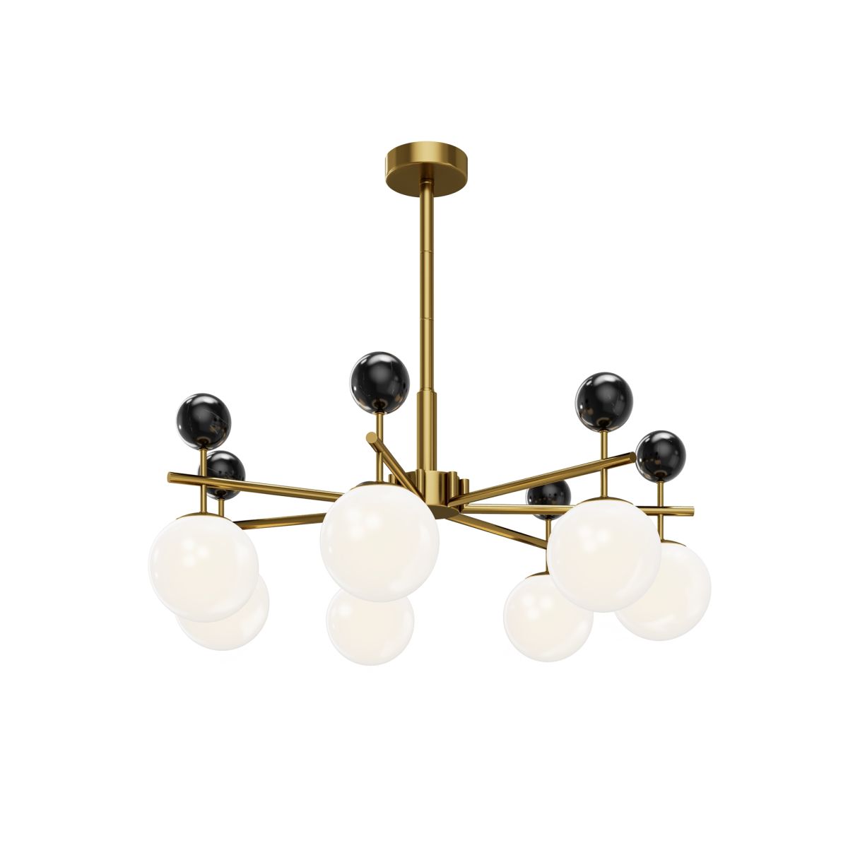 Люстра на штанге Maytoni Museo MOD436PL-07BS в #REGION_NAME_DECLINE_PP#