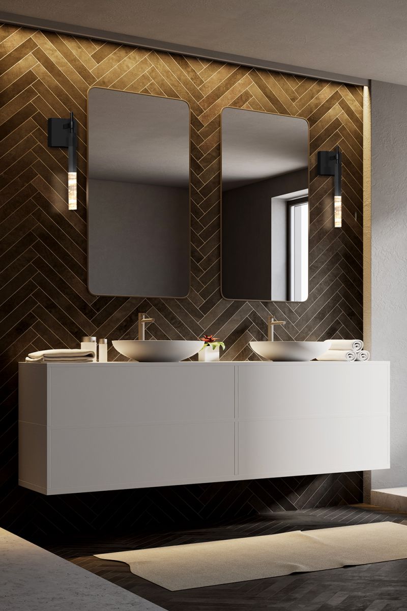 Настенный светильник Delight Collection Vita 1A matt black в #REGION_NAME_DECLINE_PP#