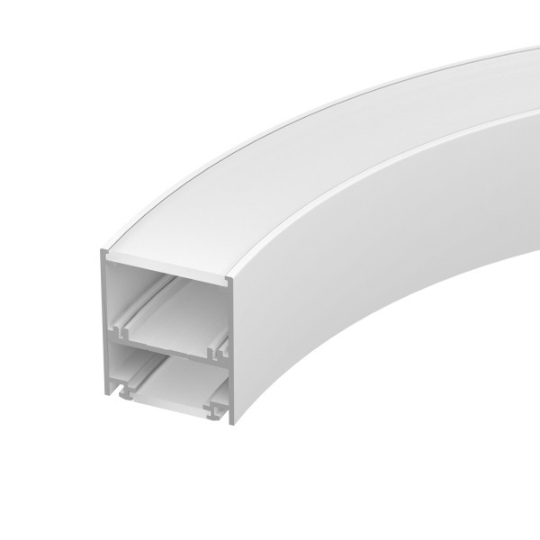 Алюминиевый профиль Arlight SL-ARC-5060-D1500-A90 White (дуга 1 из 4) 032698 в Санкт-Петербурге