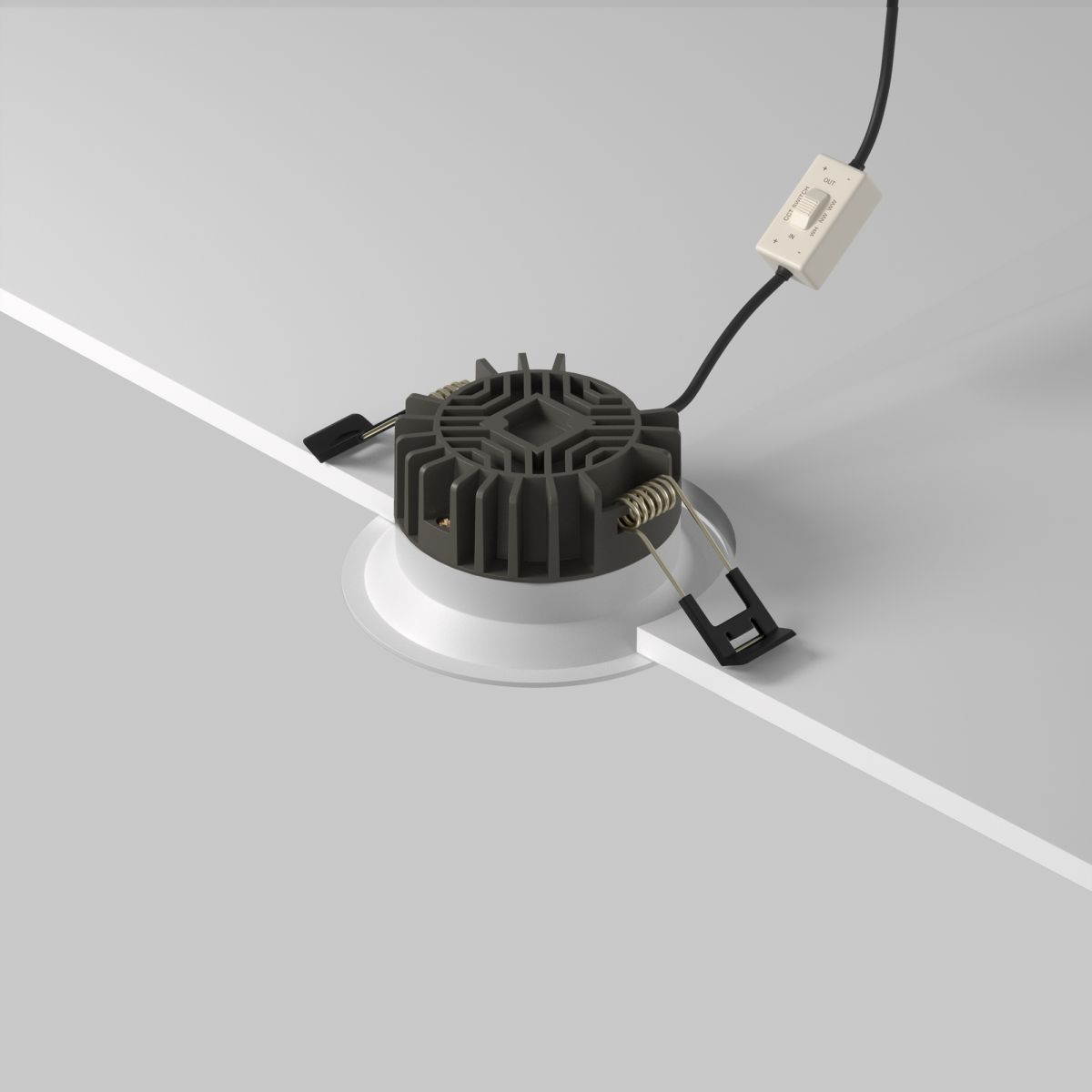 Встраиваемый светильник Maytoni Technical Okno DL055-10W2.7-3-4K-W в Санкт-Петербурге