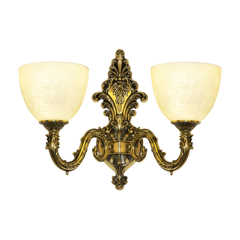 Бра Bohemia Ivele Crystal Florence 7101B14/2/175 GB P1 U Pair в Санкт-Петербурге