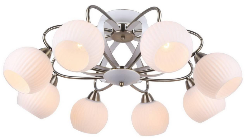 Потолочная люстра Arte Lamp Ellisse A6342PL-8WG в Санкт-Петербурге