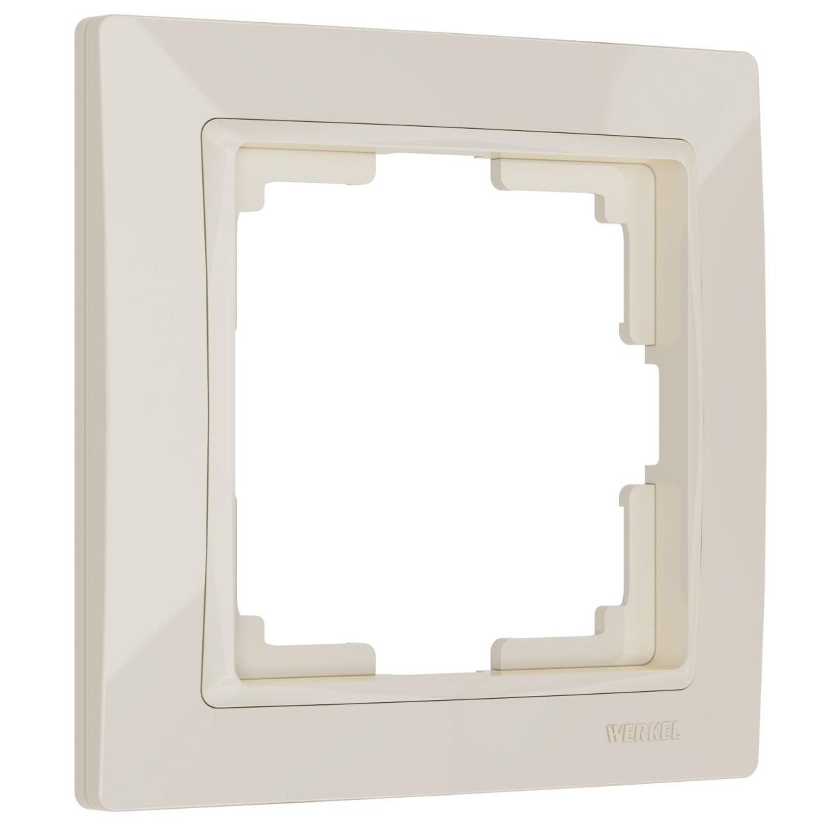 Рамка на 1 пост Werkel Snabb basic слоновая кость W0012003 4690389161179 в Санкт-Петербурге