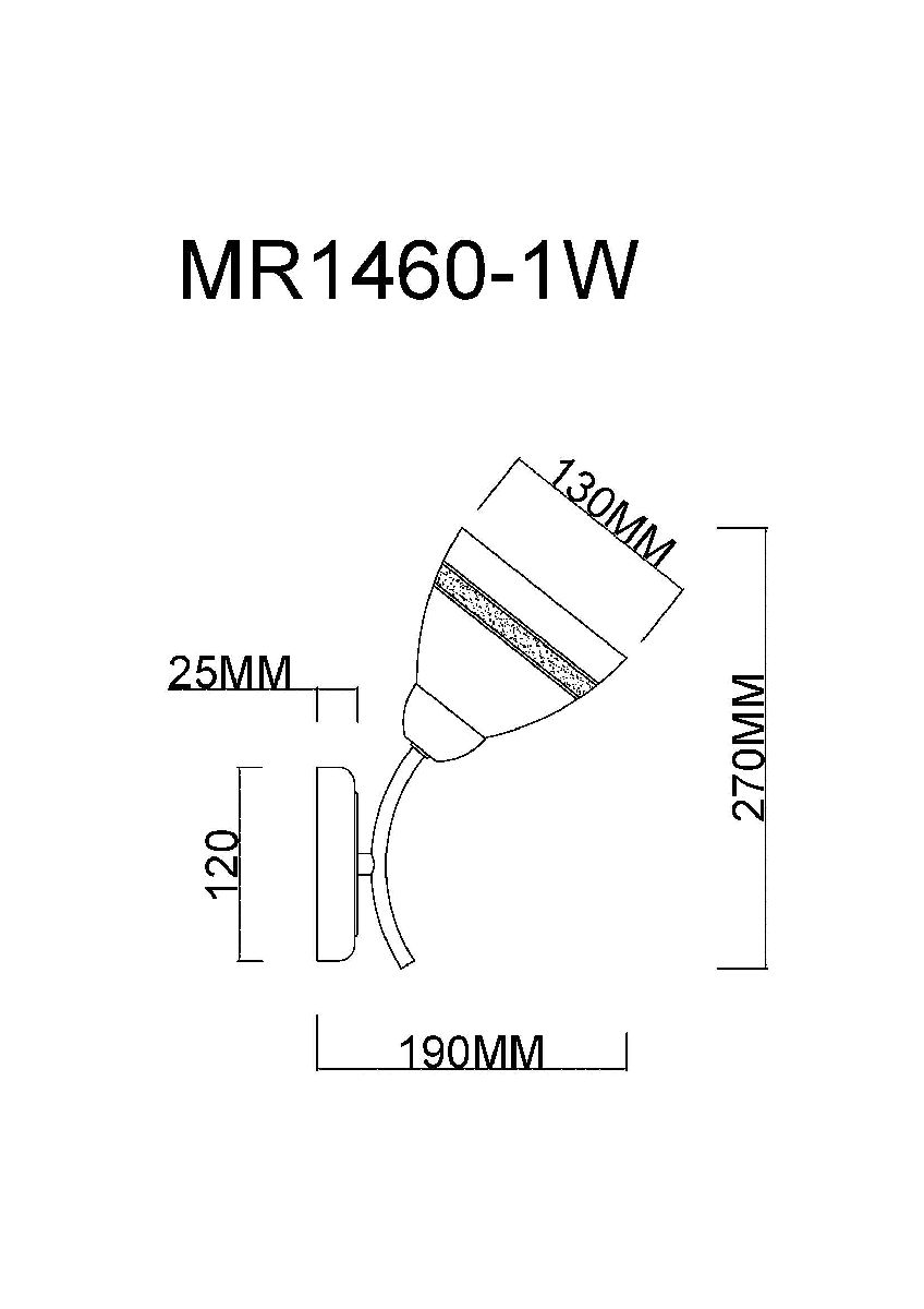 Бра MyFar Emily MR1460-1W в #REGION_NAME_DECLINE_PP#