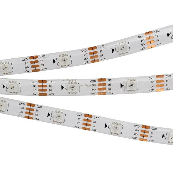 Светодиодная лента Arlight SPI-5000SE-RAM 5V RGB (5060, 150 LED x1, 2813) 023817 в Санкт-Петербурге