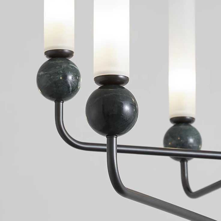 Люстра на штанге ImperiumLoft Sensei 241320-23 в Санкт-Петербурге