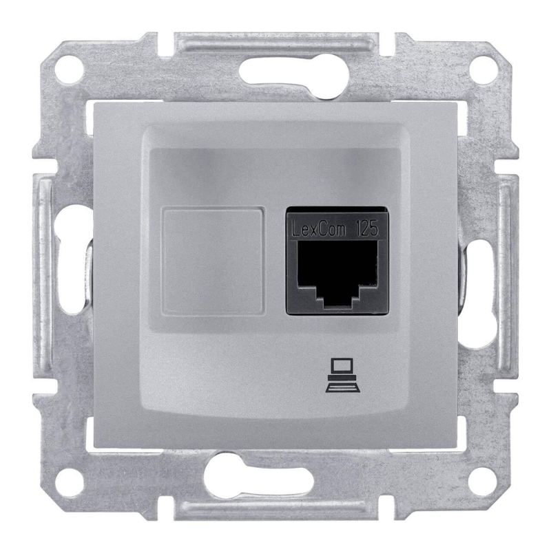 Розетка компьютерная RJ45 Schneider Electric Sedna UTP SDN4300160 в Санкт-Петербурге