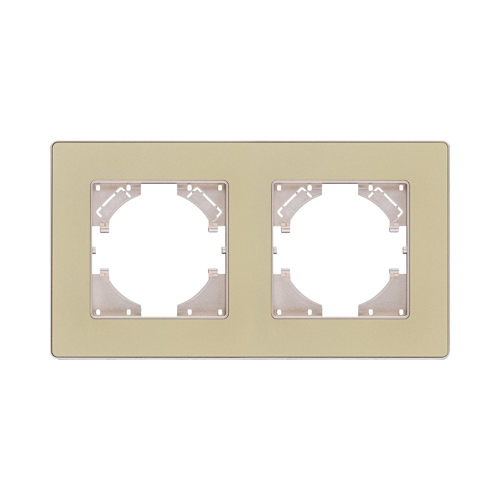 Рамка 2-постовая, золотой Kollinger Eleganz Acryl EA2GD в #REGION_NAME_DECLINE_PP#