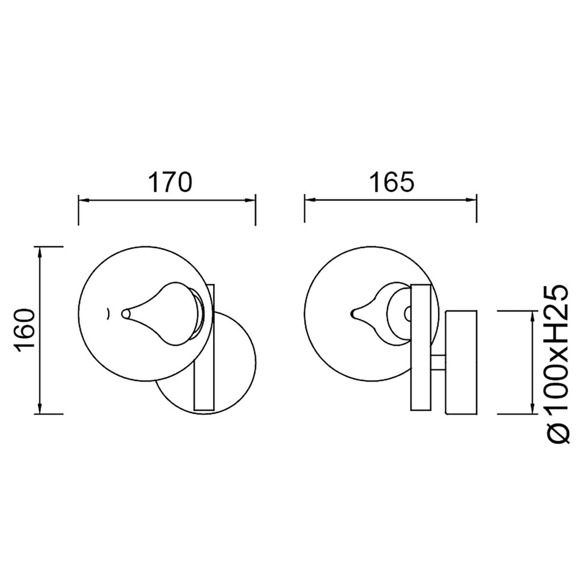 Бра Mantra Andromeda 9553 в Санкт-Петербурге