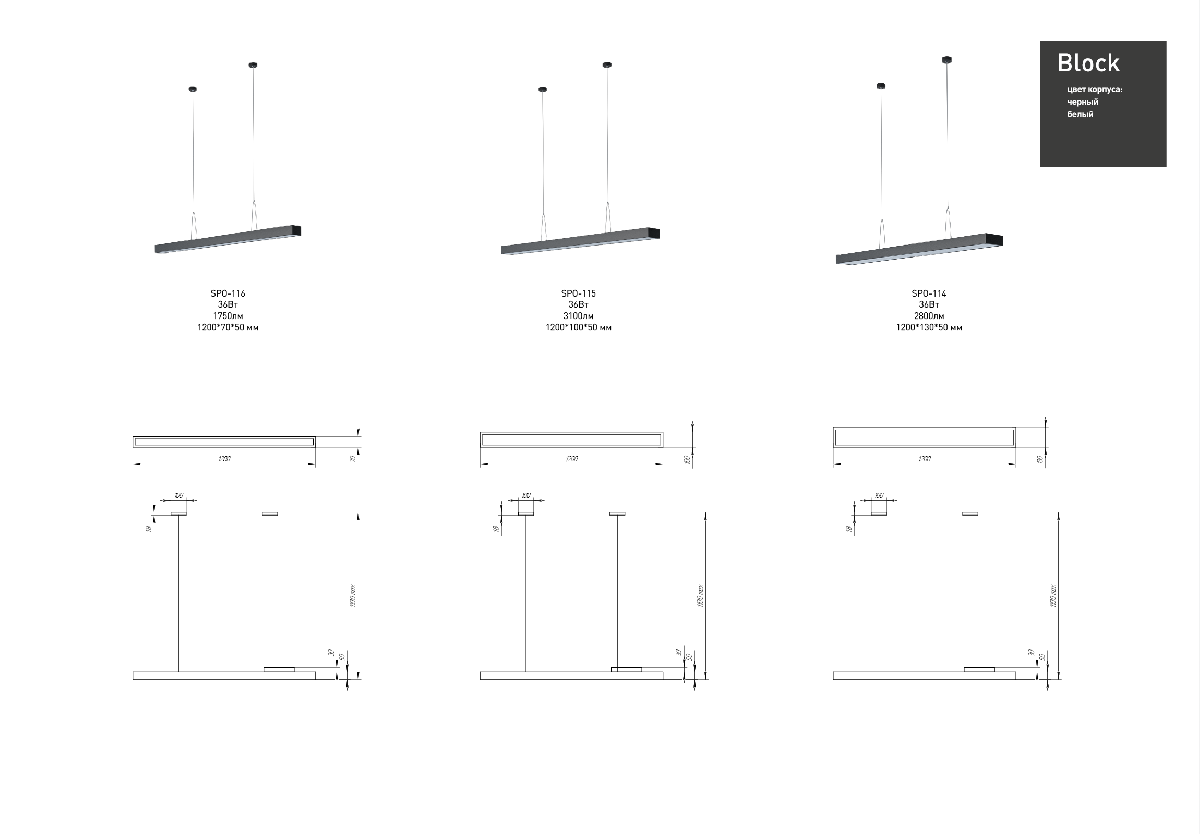 Подвесной светильник Эра Geometria SPO-114-B-40K-036 Б0050545 в Санкт-Петербурге