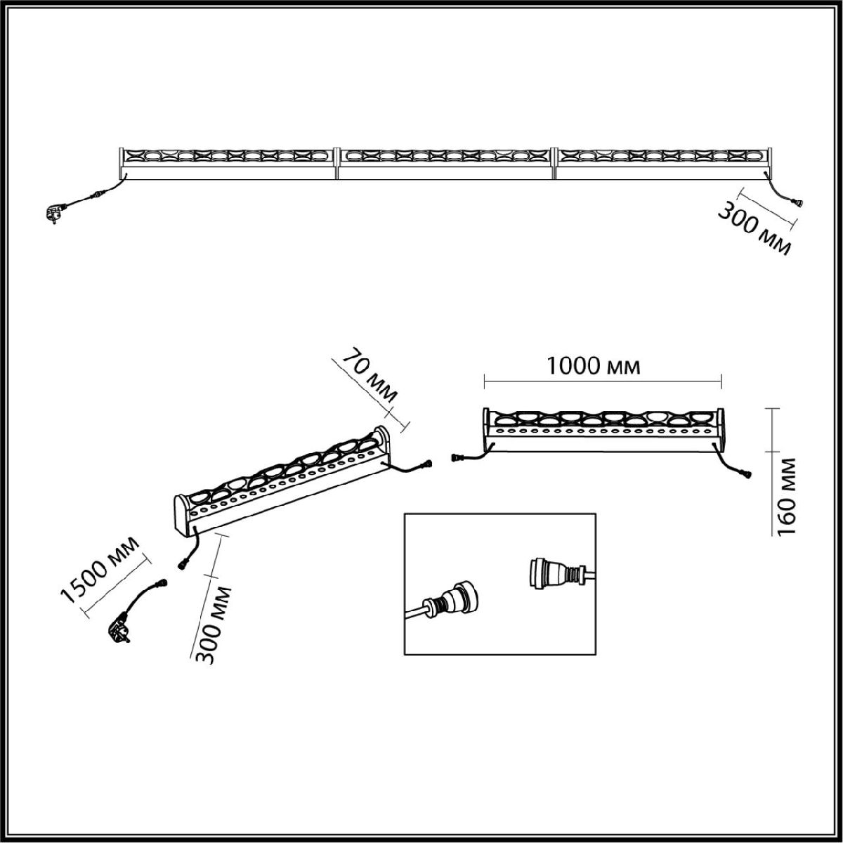 Торшер Odeon Light Waterfall 7027/72FL в Санкт-Петербурге