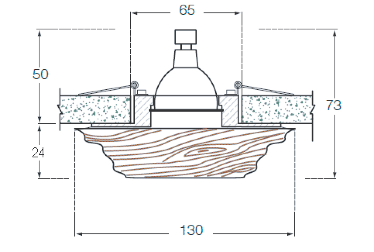 Накладка Donolux Downlight DL-004B-2 в Санкт-Петербурге