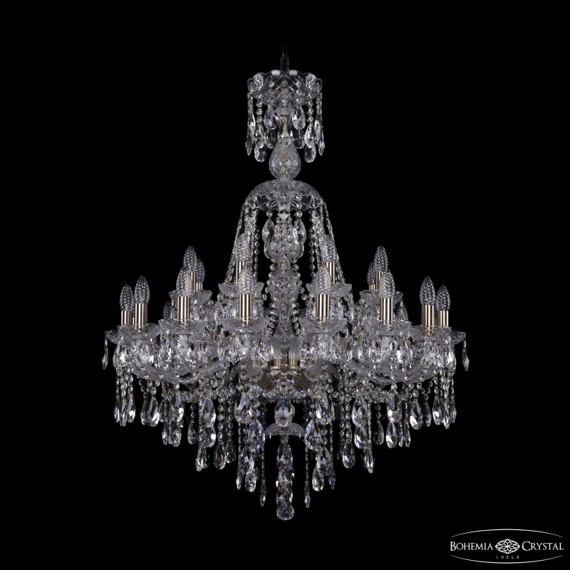 Подвесная люстра Bohemia Ivele Crystal 1415/16+8/300/XL-106 Pa в Санкт-Петербурге