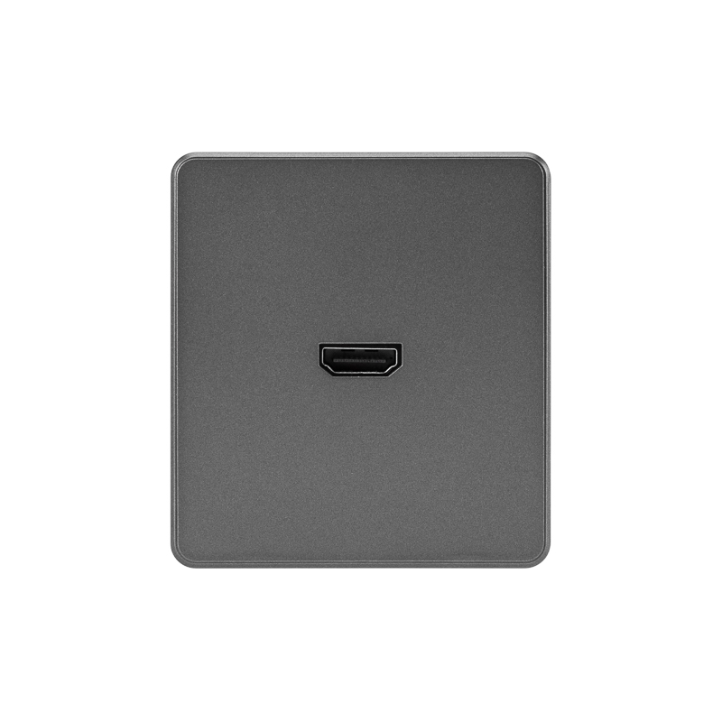 Розетка ROUND HDMI с/у титан KRANZ KR-78-0730-2 в #REGION_NAME_DECLINE_PP#