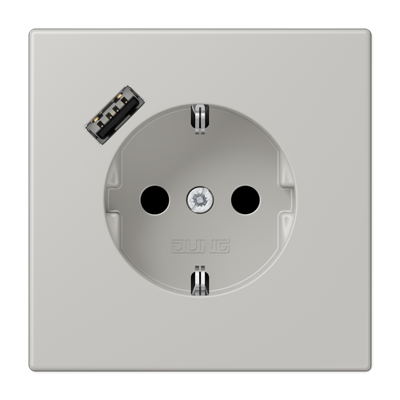 Розетка 2K+З USB Typ A Jung LC1520-18A205 в Санкт-Петербурге